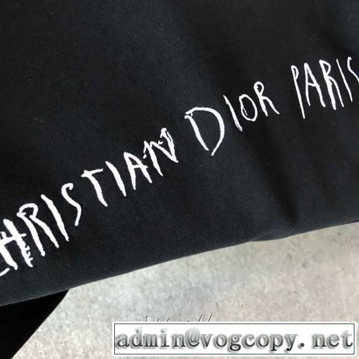 最新作Dior RAYMOND PETTIBON フード付きパーカー エレガント ユニセックス カップル スウェットシャツ ディオールおしゃれ新作