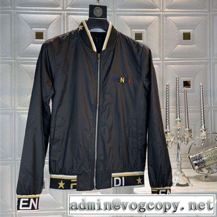 人気商品 FENDI 3色可選2019限定 男性に人気 ブルゾン 新作限定めっちゃ綺麗色 フェンディ