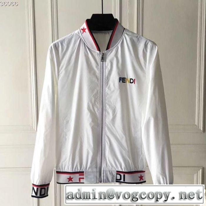 2色可選 ブルゾン2019SSのトレンド商品 フェンディ最も目立ったブランド新品 FENDI