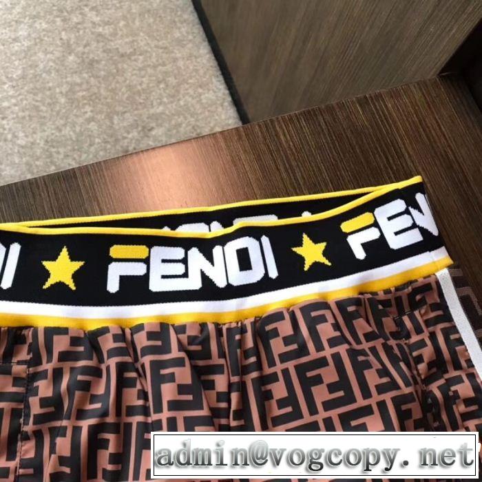 フェンディ最新先取りおしゃれなロゴ入り 2019夏ファション新品 FENDI 上下セット春夏トレンド