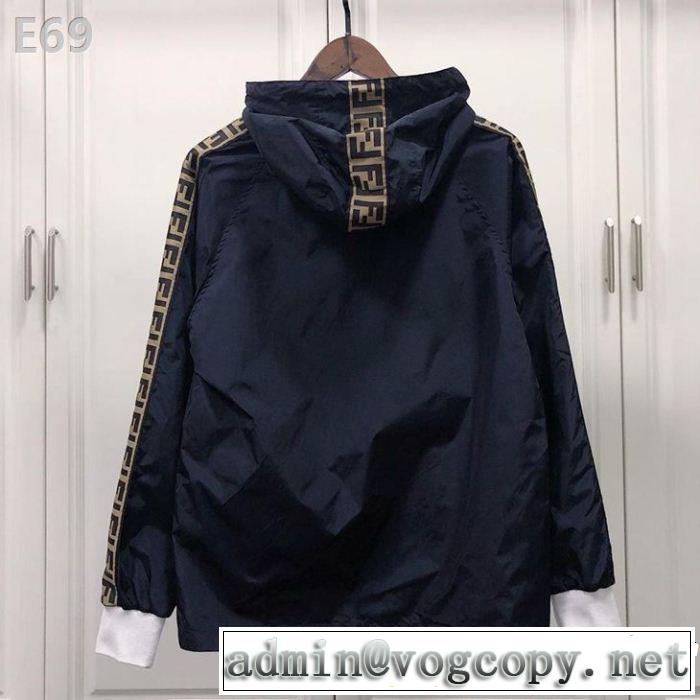 今っぽく新作アイテム フェンディ新作コレクションを見る FENDI 3色可選 ブルゾン2019夏ファション新品