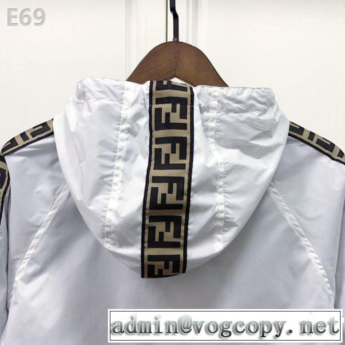 今っぽく新作アイテム フェンディ新作コレクションを見る FENDI 3色可選 ブルゾン2019夏ファション新品