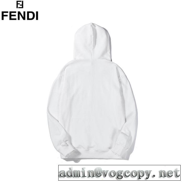 パーカー 優しいのに存在感 フェンディ 毎日はちょっとイイ秋冬新品 FENDI 最速2019秋冬トレンドブランド 今年らしい新しい人気色 3色可選