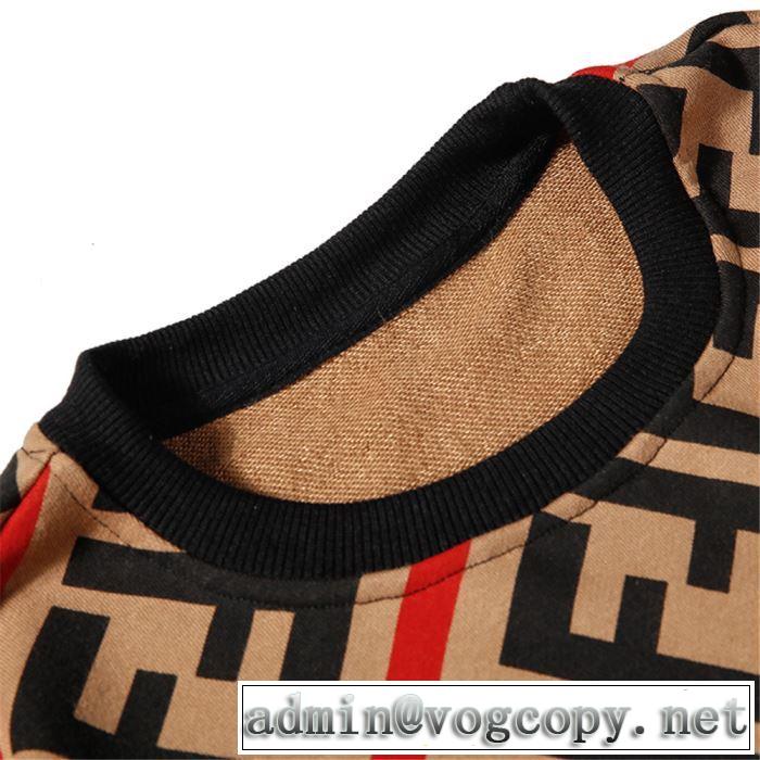 おしゃれに秋を迎えるために フェンディ人気ブランドの秋冬新色  FENDI プルオーバーパーカー 3色可選 2019トレンドカラー秋冬セール