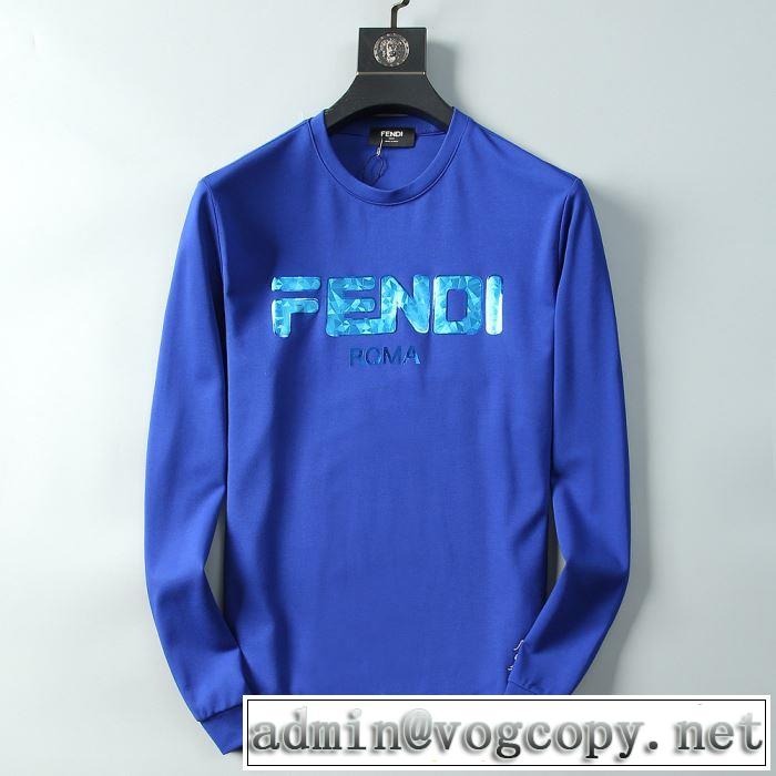 最新秋冬トレンドをチェック！2019-20秋冬 フェンディ今年注目すべき秋冬ファッション  FENDI プルオーバーパーカー 3色可選