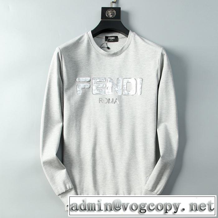 最新秋冬トレンドをチェック！2019-20秋冬 フェンディ今年注目すべき秋冬ファッション  FENDI プルオーバーパーカー 3色可選