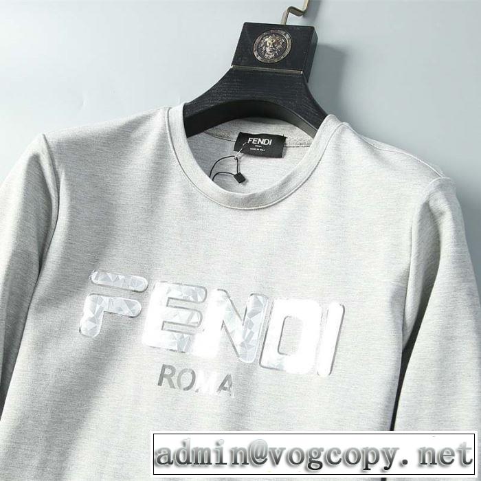 最新秋冬トレンドをチェック！2019-20秋冬 フェンディ今年注目すべき秋冬ファッション  FENDI プルオーバーパーカー 3色可選