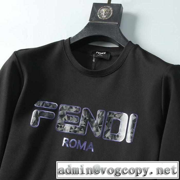 最新秋冬トレンドをチェック！2019-20秋冬 フェンディ今年注目すべき秋冬ファッション  FENDI プルオーバーパーカー 3色可選