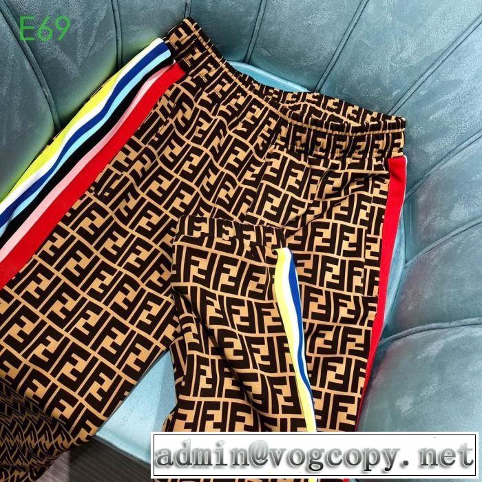 上下セット フェンディオシャレスタイルが今年流  FENDI今季トレンド抜け感新品 男女兼用 【2019秋冬】の注目トレンド