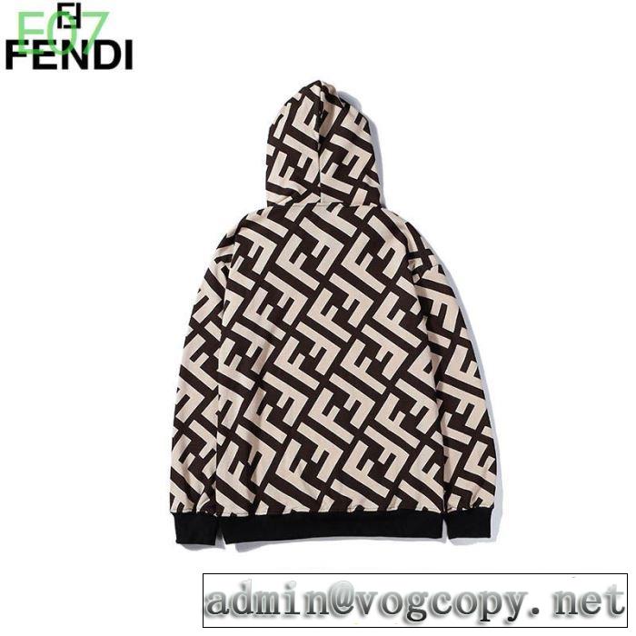 2019-20秋冬トレンドファッション フェンディ最新秋冬トレンドをチェック  FENDI パーカー 秋冬流行りファション