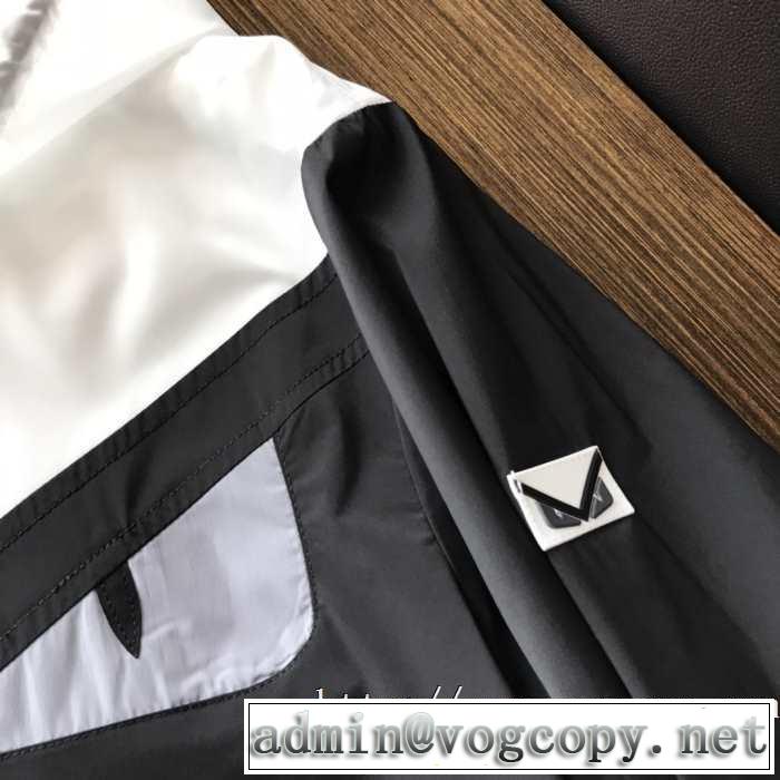 人気ブランドの新作秋冬トレンド 2019?2020秋冬流行色紹介 フェンディ FENDI フード付きコート