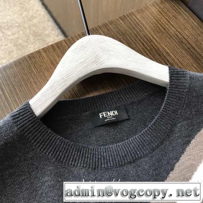 先取り 2019/2020秋冬ファッション フェンディ FENDI プルオーバーパーカー 素敵続くトレンド