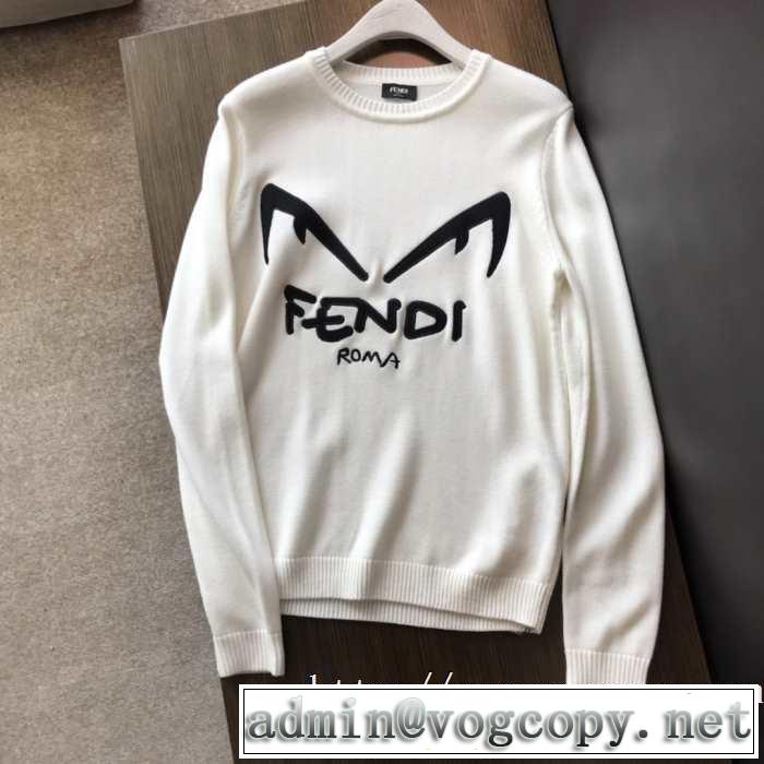 フェンディ FENDI プルオーバーパーカー 2色可選 秋冬ファッションコーディネート 2019秋に注目したい