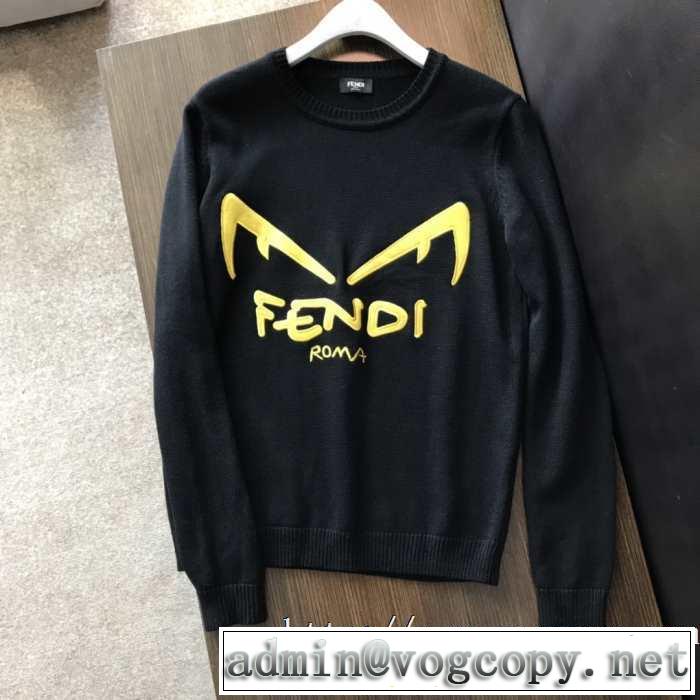 フェンディ FENDI プルオーバーパーカー 2色可選 秋冬ファッションコーディネート 2019秋に注目したい