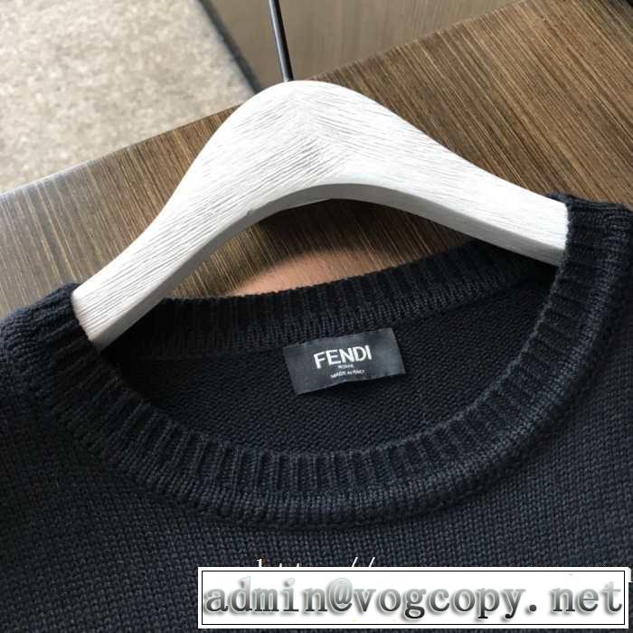 フェンディ FENDI プルオーバーパーカー 2色可選 秋冬ファッションコーディネート 2019秋に注目したい