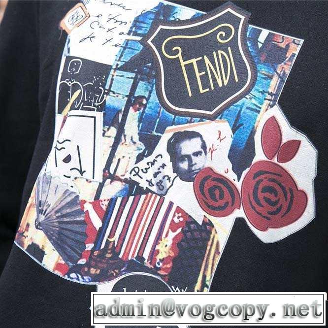 フェンディ FENDI プルオーバーパーカー 2色可選 もちろん相性抜群 2019-20秋冬トレンドファッション