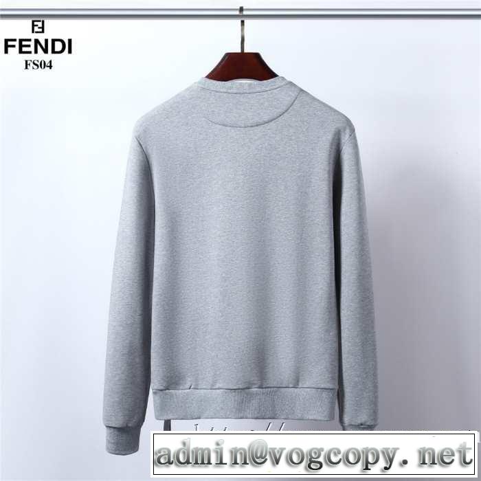 2019トレンドカラー秋冬セール フェンディ FENDI プルオーバーパーカー 2色可選 秋にはやる最新作を先取り