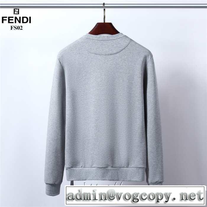 フェンディ FENDI プルオーバーパーカー 2色可選 秋服コーデ2019年版 注目の秋ファッション一番