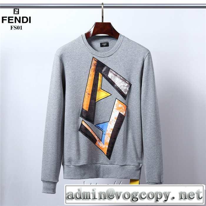 2020秋冬流行ファション  フェンディ FENDI プルオーバーパーカー 2色可選 絶妙な大人っぽさと遊び心