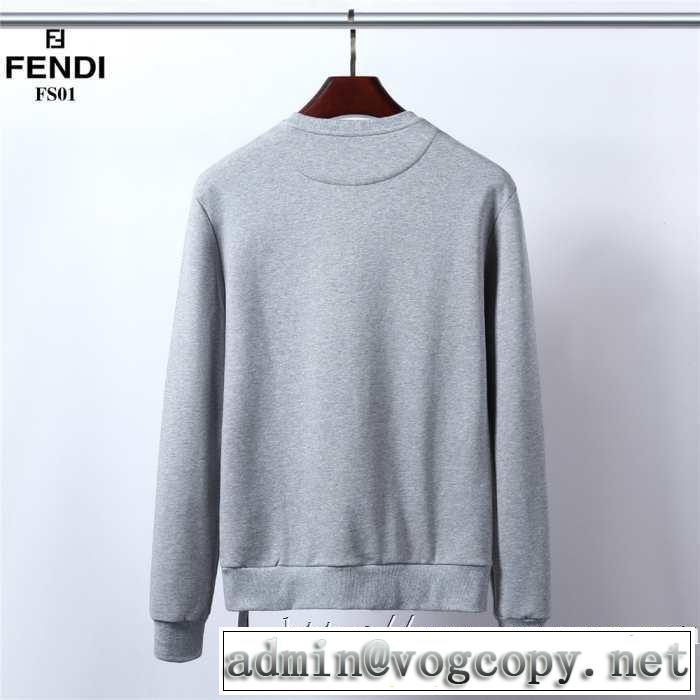 2020秋冬流行ファション  フェンディ FENDI プルオーバーパーカー 2色可選 絶妙な大人っぽさと遊び心