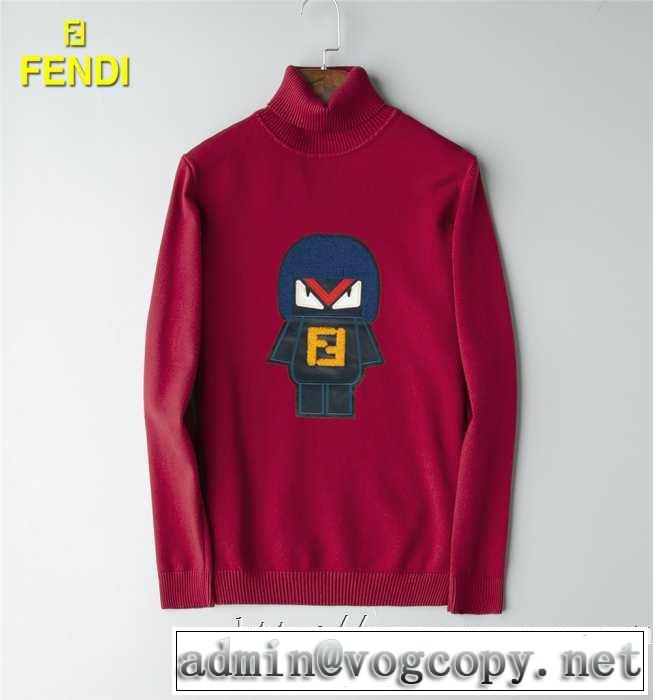 おしゃれでおすすめ今季トレンド 2019秋に注目したいフェンディ FENDI プルオーバーパーカー 多色可選