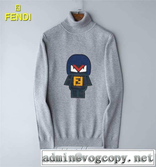 おしゃれでおすすめ今季トレンド 2019秋に注目したいフェンディ FENDI プルオーバーパーカー 多色可選