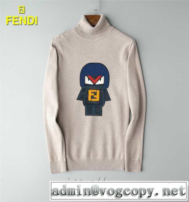 おしゃれでおすすめ今季トレンド 2019秋に注目したいフェンディ FENDI プルオーバーパーカー 多色可選