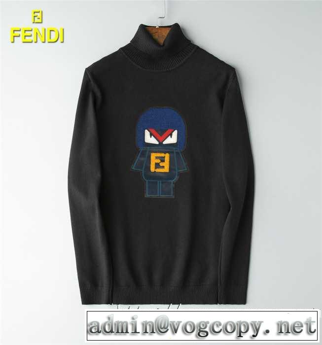 おしゃれでおすすめ今季トレンド 2019秋に注目したいフェンディ FENDI プルオーバーパーカー 多色可選
