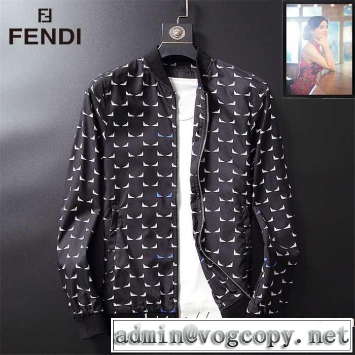 ブルゾン 2色可選 フェンディ FENDI 【最新】2019年秋冬のトレンド速報 秋冬もちろん主役級
