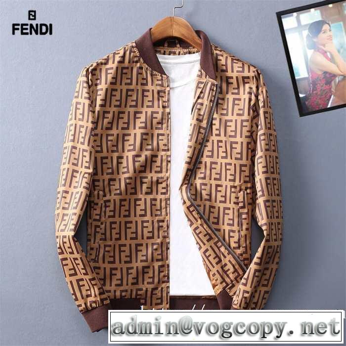 フェンディ FENDI ブルゾン 2色可選 秋冬流行りファション 2019秋のファッショントレンドはこれ