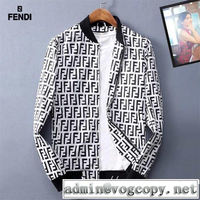 フェンディ FENDI ブルゾン 2色可選 秋冬流行りファション 2019秋のファッショントレンドはこれ