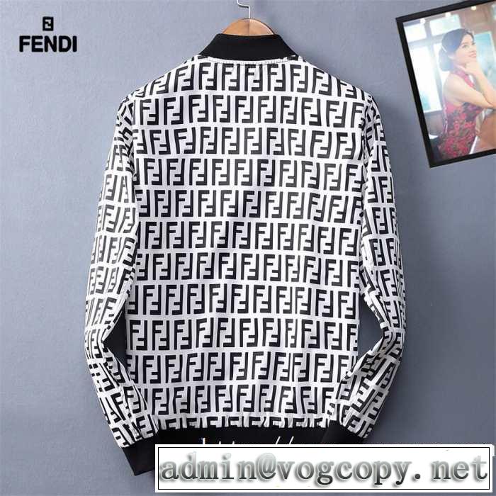 フェンディ FENDI ブルゾン 2色可選 秋冬流行りファション 2019秋のファッショントレンドはこれ