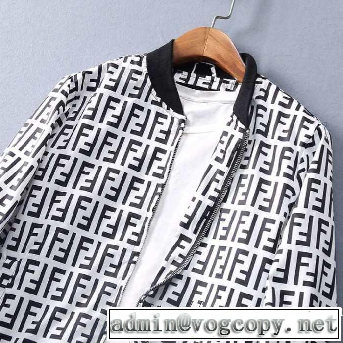 フェンディ FENDI ブルゾン 2色可選 秋冬流行りファション 2019秋のファッショントレンドはこれ