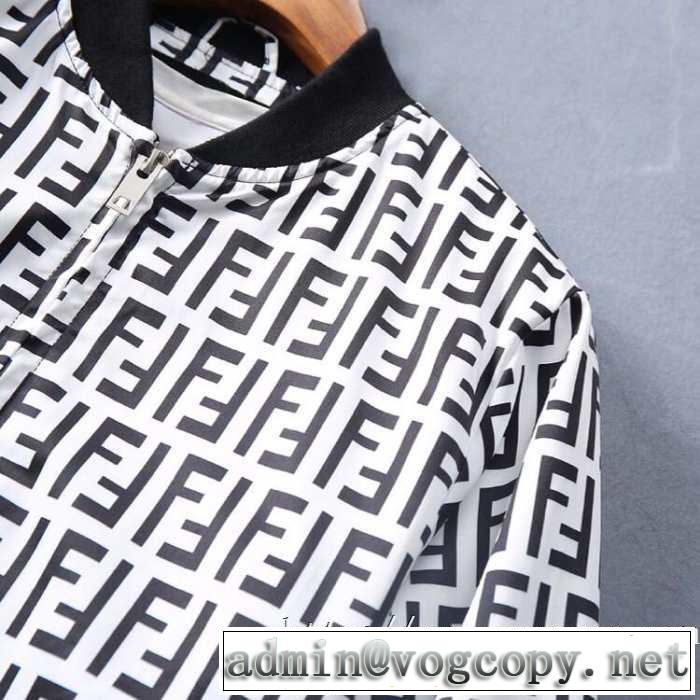 フェンディ FENDI ブルゾン 2色可選 秋冬流行りファション 2019秋のファッショントレンドはこれ