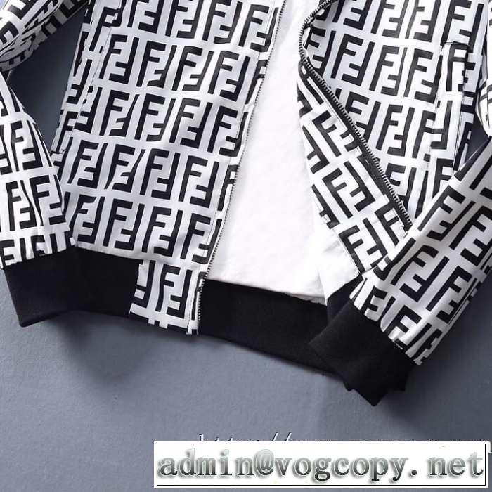 フェンディ FENDI ブルゾン 2色可選 秋冬流行りファション 2019秋のファッショントレンドはこれ