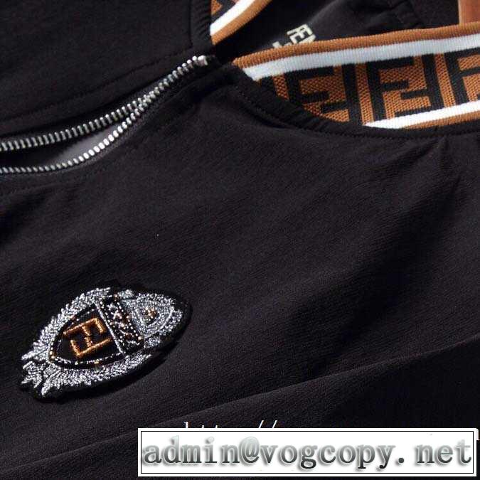 トレンド入り確実最新コレクション 最重要！2019秋冬トレンド フェンディ FENDI ブルゾン 2色可選