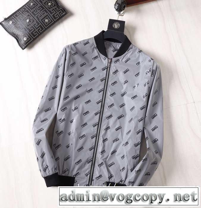 フェンディ FENDI ブルゾン 2色可選 2019?2020秋冬流行色紹介 今年注目すべき秋冬ファッション