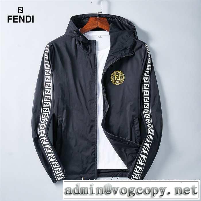 更にトレンドが急上昇中 フェンディ FENDI ブルゾン 先取り 2019/2020秋冬ファッション