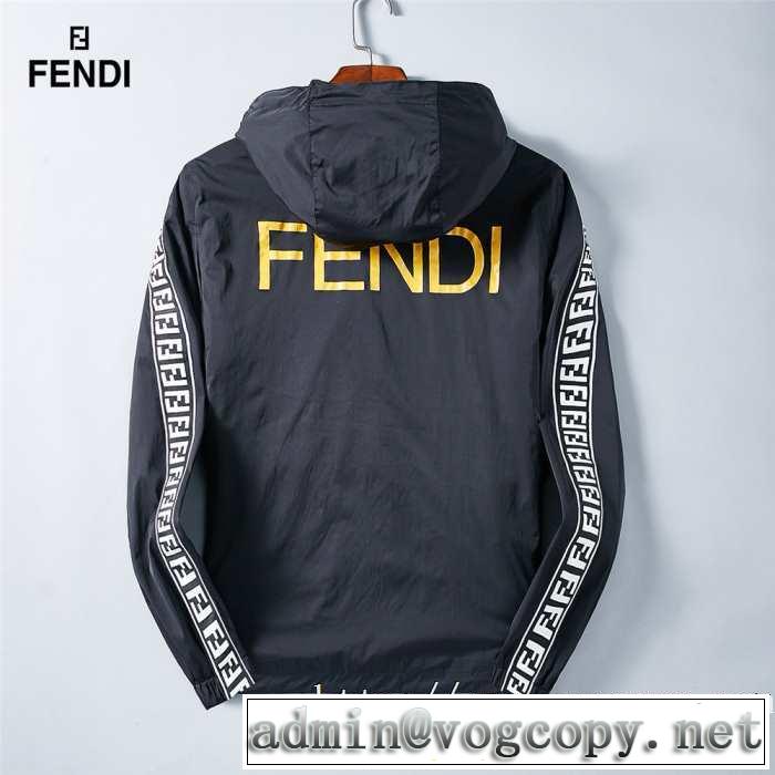 更にトレンドが急上昇中 フェンディ FENDI ブルゾン 先取り 2019/2020秋冬ファッション
