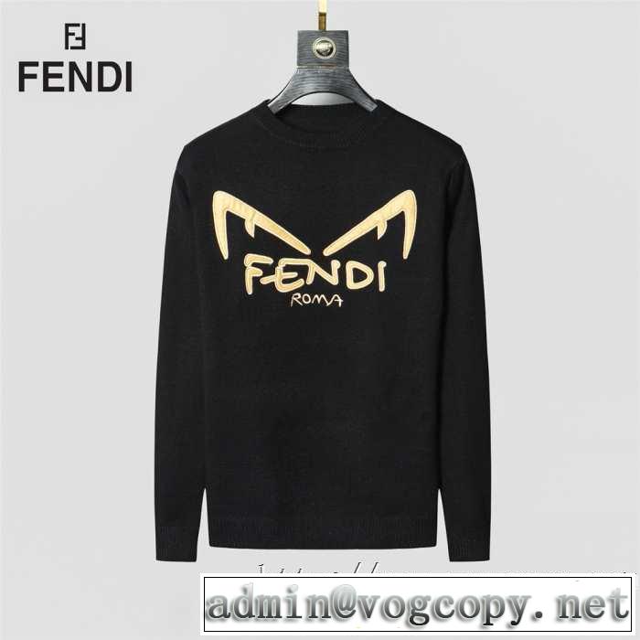 2色可選 プルオーバーパーカー 毎日はちょっとイイ秋冬新品 2019秋冬最重要アイテム フェンディ FENDI