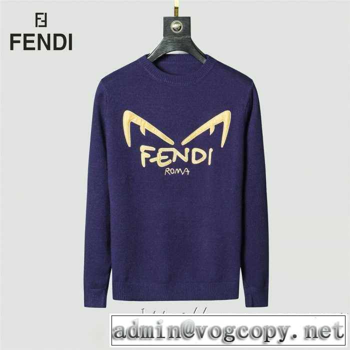 2色可選 プルオーバーパーカー 毎日はちょっとイイ秋冬新品 2019秋冬最重要アイテム フェンディ FENDI