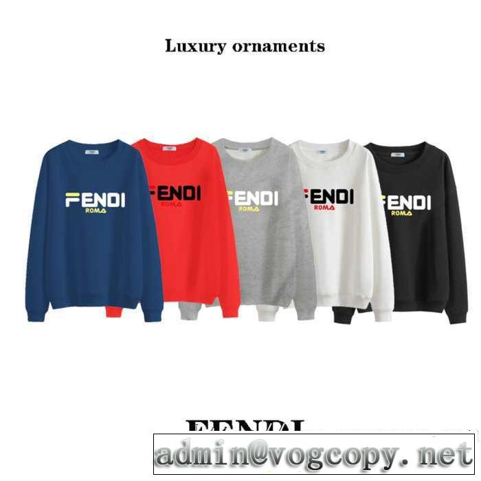 2019-20秋冬取り入れやすい フェンディ FENDI プルオーバーパーカー 多色可選 一番おしゃれ秋冬トレンド