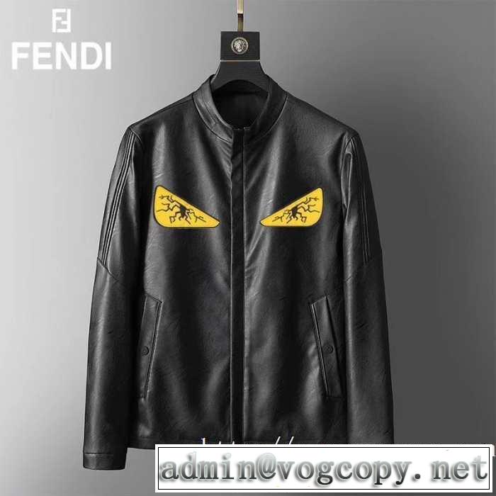速報！2019年秋ファッショントレンド フェンディ FENDI  ブルゾン 秋冬ファッションコーディネート