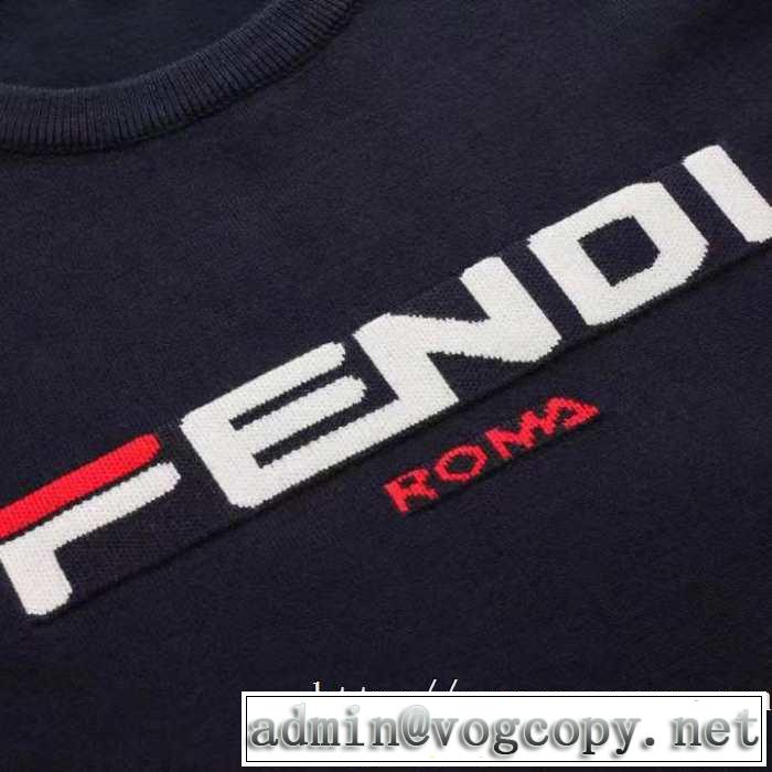 人気ブランドの秋冬新色 2019秋冬トレンドアイテム フェンディ FENDI プルオーバーパーカー 3色可選