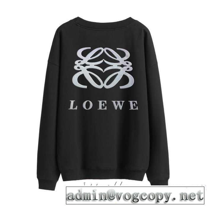 多色可選 2019秋冬トレンド押さえておきたい ロエベLoewe プルオーバーパーカー 更にトレンドが急上昇中