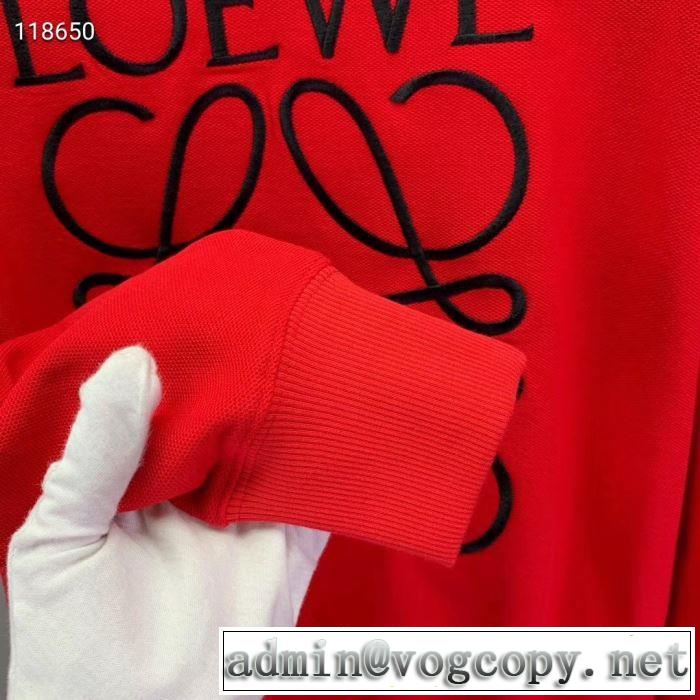 スエットシャツLOEWE Men S Presentationロエベ コピー 通販 オシャレコーデ 2019人気ランキング コットン 長袖パーカー4色