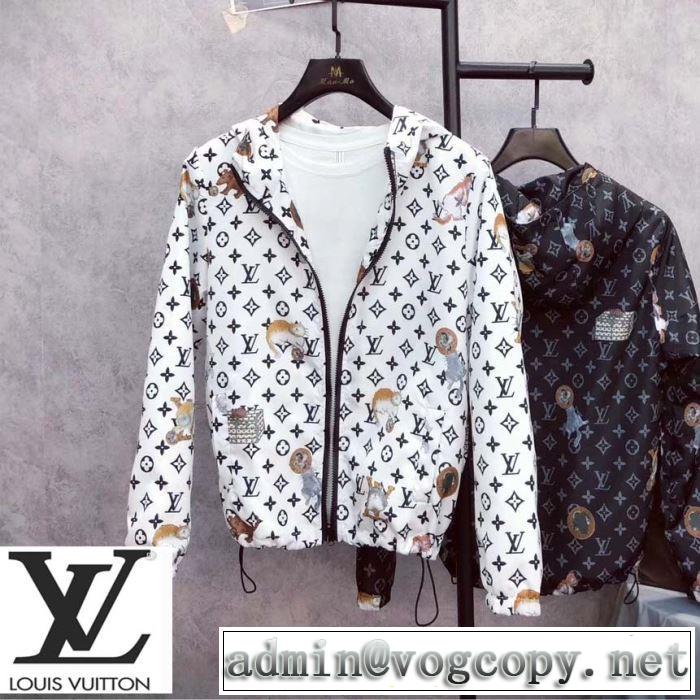 2019春夏も引き続きトレンド 春夏の流行りトップス ルイ ヴィトン LOUIS VUITTON ブルゾン 2色可選