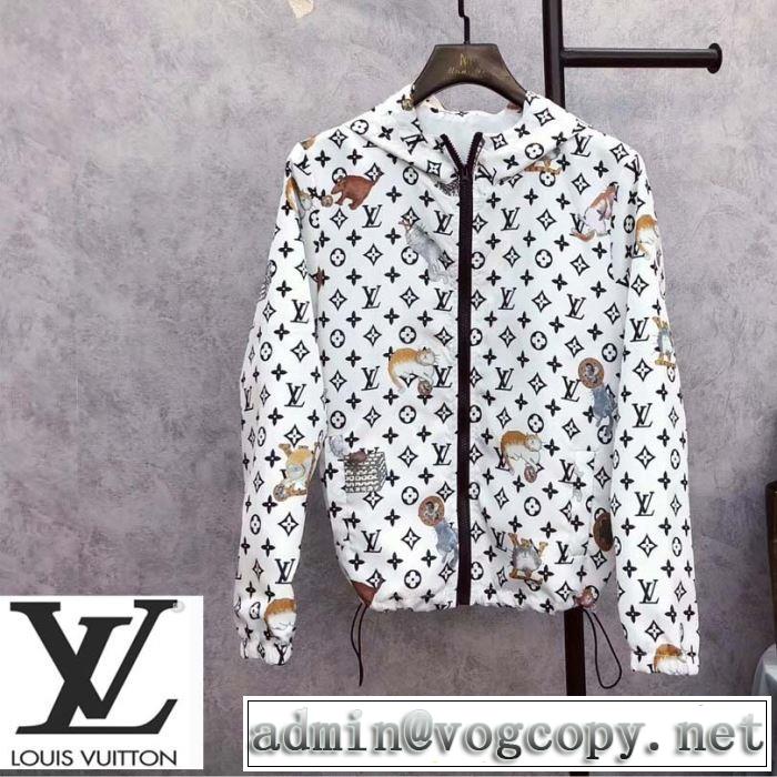 2019春夏も引き続きトレンド 春夏の流行りトップス ルイ ヴィトン LOUIS VUITTON ブルゾン 2色可選