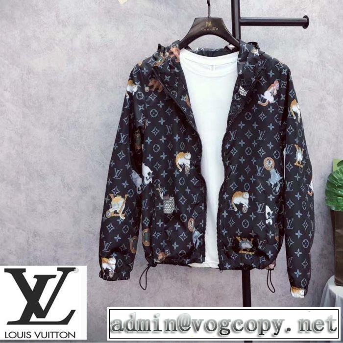 2019春夏も引き続きトレンド 春夏の流行りトップス ルイ ヴィトン LOUIS VUITTON ブルゾン 2色可選