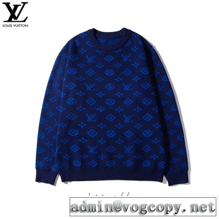 秋トレンドの新定番 速報！2019年秋ファッショントレンド ルイ ヴィトン LOUIS VUITTON プルオーバーパーカー 2色可選